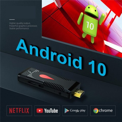 MOCNY ANDROID BOX SMART TV Model 2024 DUAL WI-FI 5G + PILOT + HDMI USB