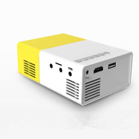 MINI PROJEKTOR PRZENOŚNY USB Wbudowany głośnik + pilot SUPER OBRAZ !